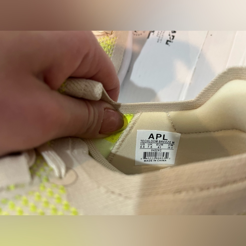 NEW APL Men’s TechLoom Breeze Beach / Energy / White Size 8.5 women 10 - Picture 12 of 12